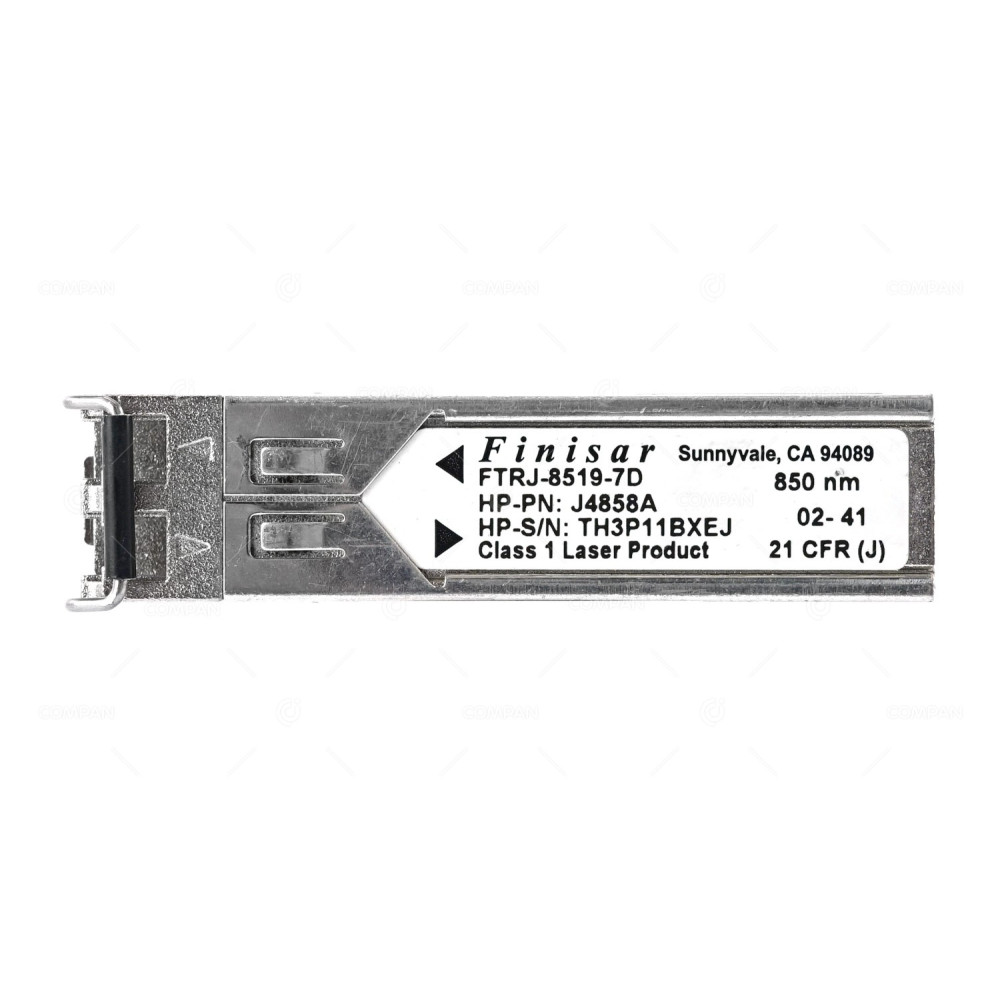 J4858A HP PROCURVE OPTICAL TRANSCEIVER 1.25G SFP SX-LC 1000BASE-TX 850NM 550M
